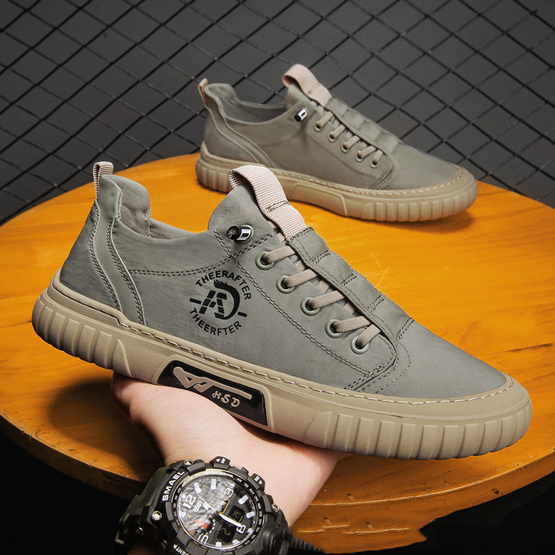 Men Sneakers Casual Walking Slip On Flats Shoes