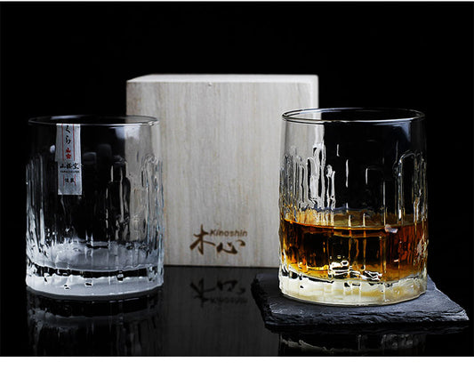 Mu Xin Cup Whiskey Cup Liquor Cup Japanese Glass Water Cup Simple Ins Style