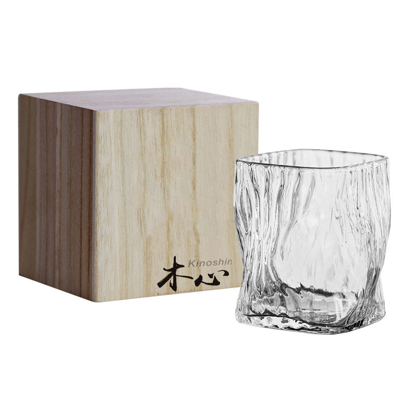 Mu Xin Cup Whiskey Cup Liquor Cup Japanese Glass Water Cup Simple Ins Style