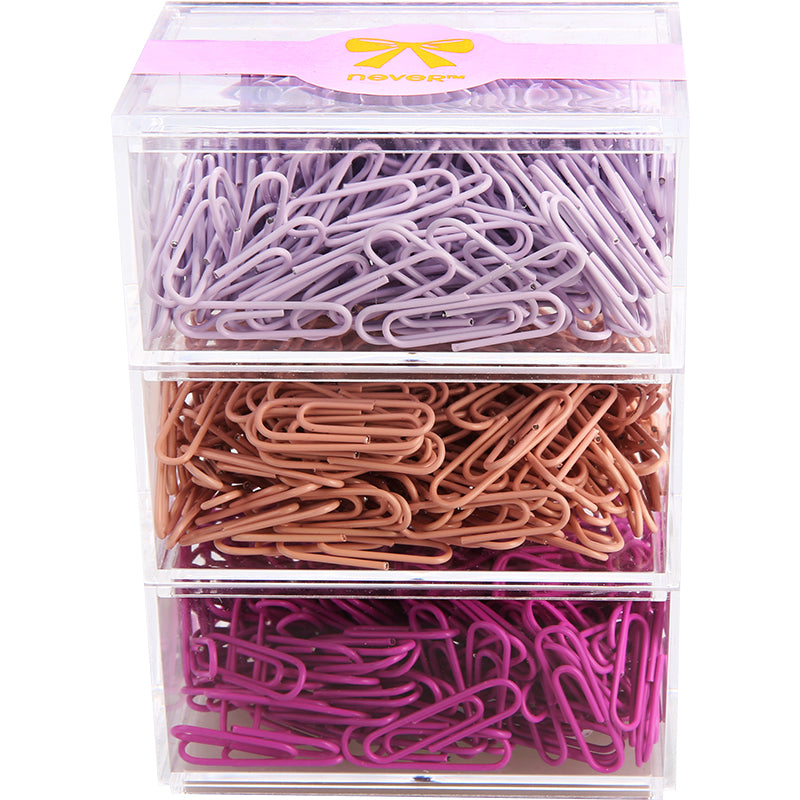 Office Supplies Colored Paper Clips