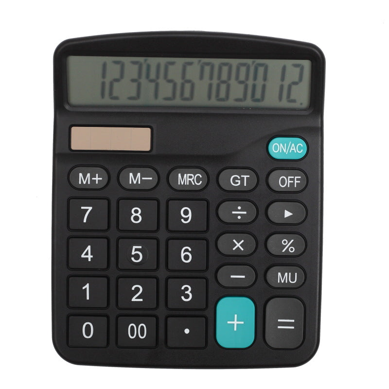 Big Screen Twelve-Digit True Solar Office Calculator 837 Calculator Financial M28 Calculator