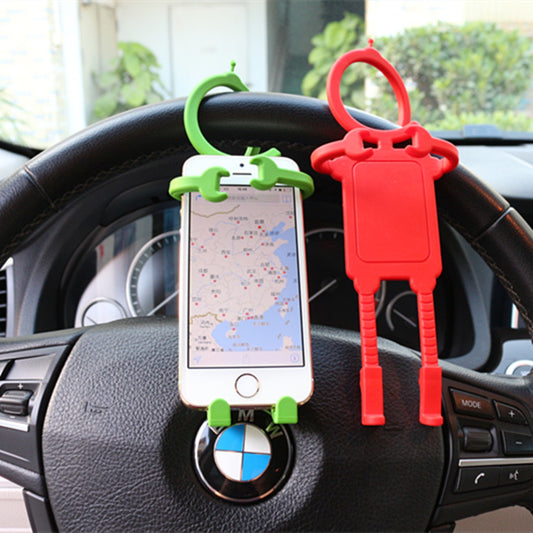 Multifunctional Silicone Humanoid Phone Holder