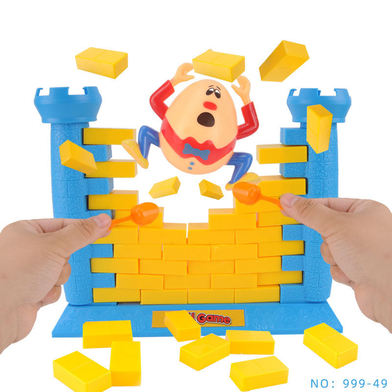 Humpty Dumpty The Wall Game Children Toy Colorful Demolishing Wall Game Interesting Kids Toy Educational Toys Building Blocks