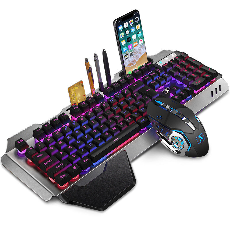 Rechargeable Wireless Keyboard And Mouse Set