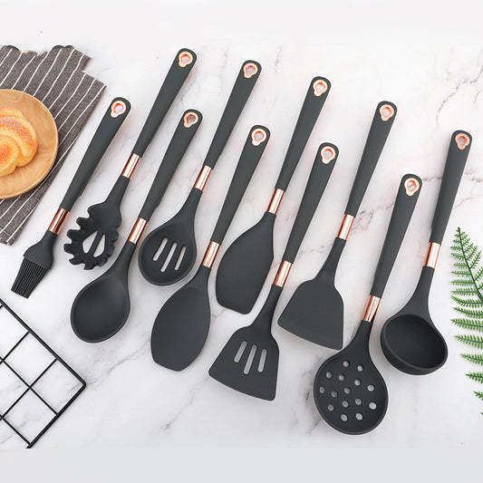 Silicone Kitchenware 10 Piece Kitchenware Set Non Stick