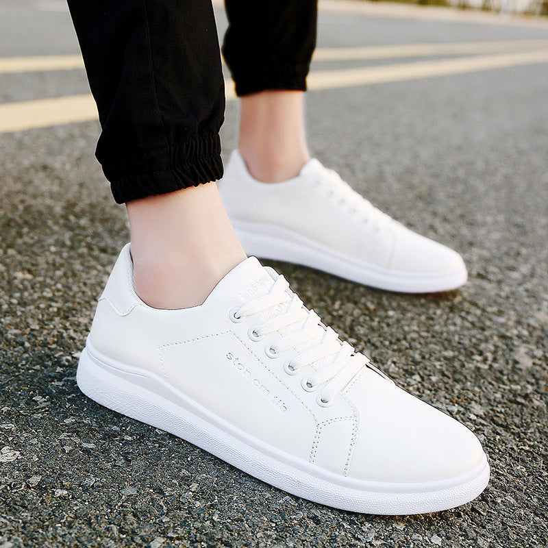 2021 new boutique Mens Casual Shoes shoes lace shoes Korean white shoes wholesale fashion