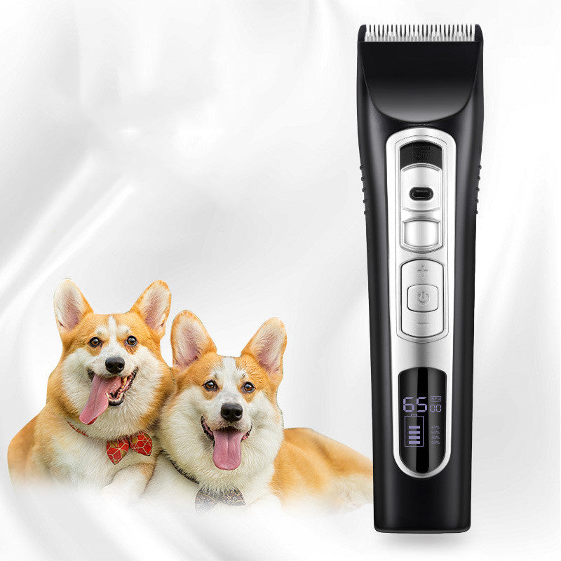 LCD Display Pet Hair Clippers Teddy Dog Trimmer