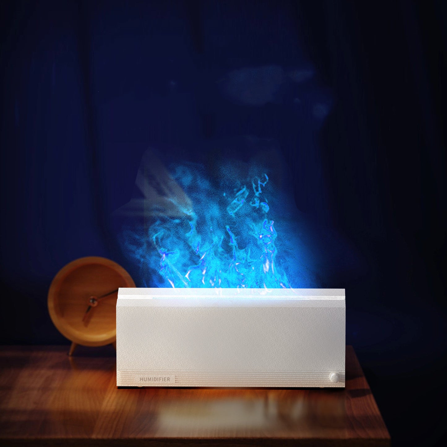 Creative Desktop Colorful Simulation Flame Aroma Diffuser